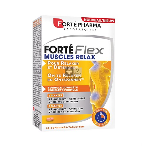 Forte Flex Muscles Relax 20 Comprimés