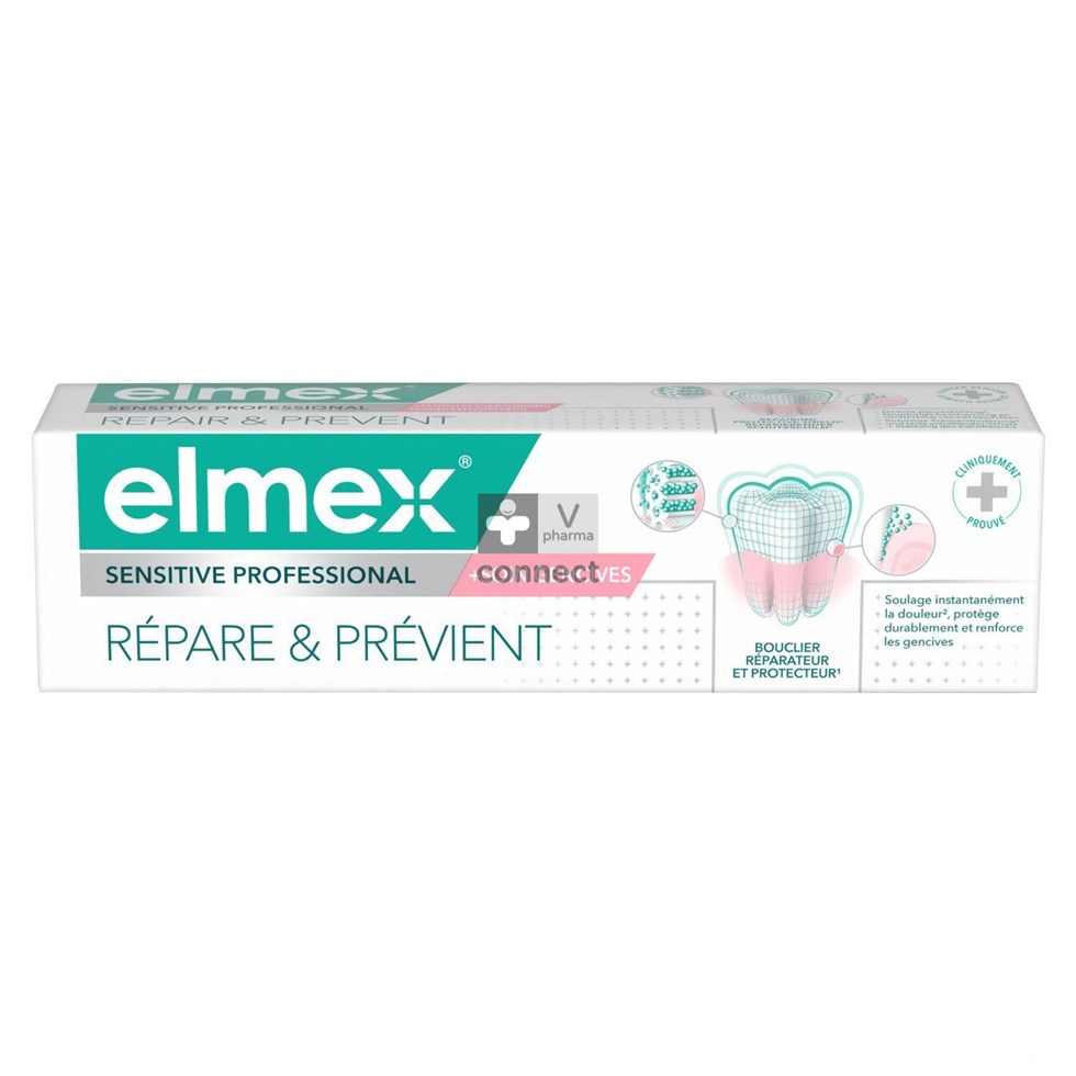 Elmex Dentifrice Sensitive Repare/Previent 75Ml
