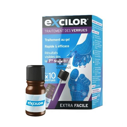 Excilor Traitement Verrues Gel Tca 4 ml