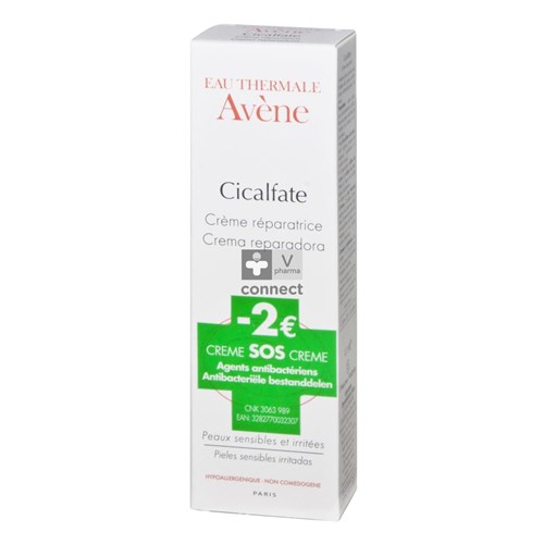 Avene Cicalfate Crème Réparatrice 40 ml Prix Promo