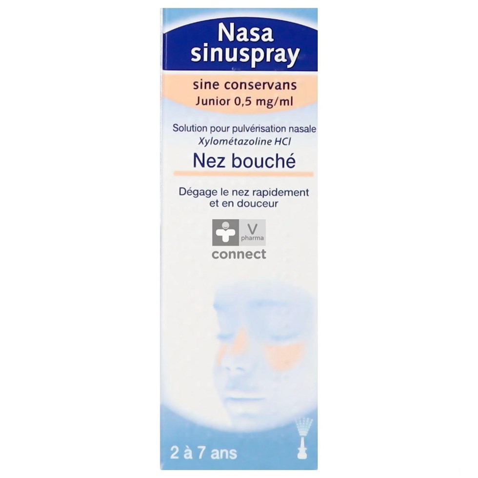 Nasasinuspray 0,5 mg/ml Sine Conservans Junior 10 ml