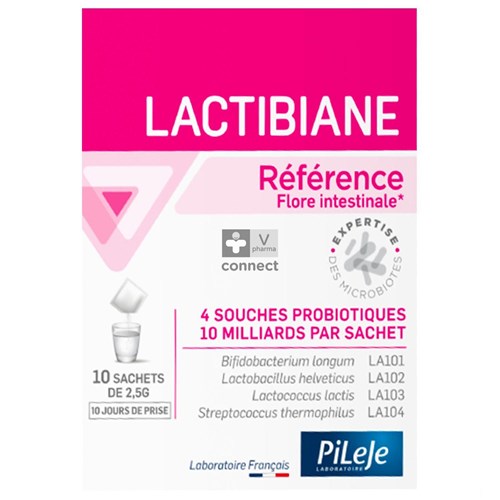 Pileje Lactibiane Reference 10 Gélules