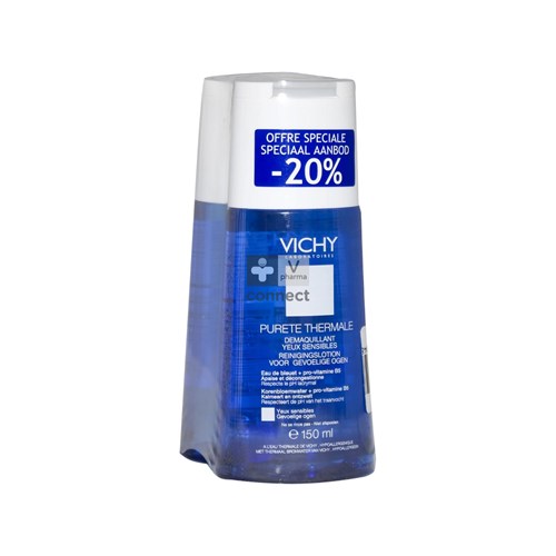 Vichy Duo Demaquillant Yeux Sensibles 2x150ml