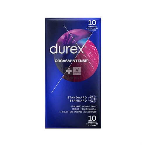 Durex Orgasme Intense 10 Préservatifs