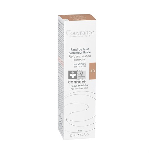 Avene Couvrance Fond De Teint Correcteur Fluide 3 Sable 30 ml