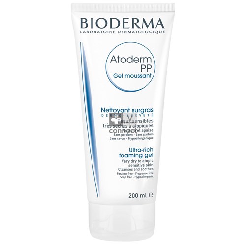 Bioderma Atoderm PP Gel Moussant Nettoyant Surgras 200 ml