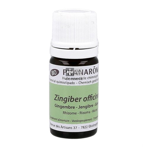 Pranarom Gingembre Huile Essentielle Bio 5 ml
