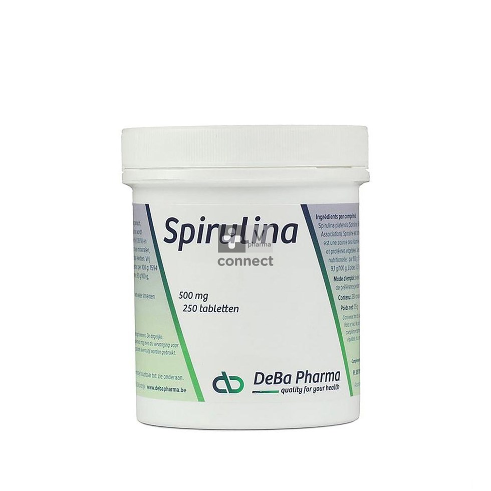 Spirulina Comp 250x500mg Deba