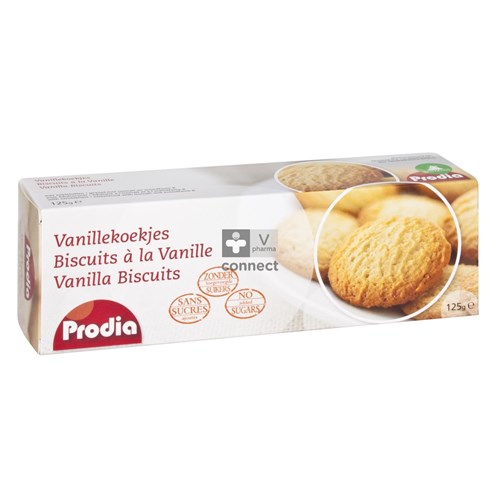 Prodia Vanillekoekje + Zoetstof 125g 6266 Revogan