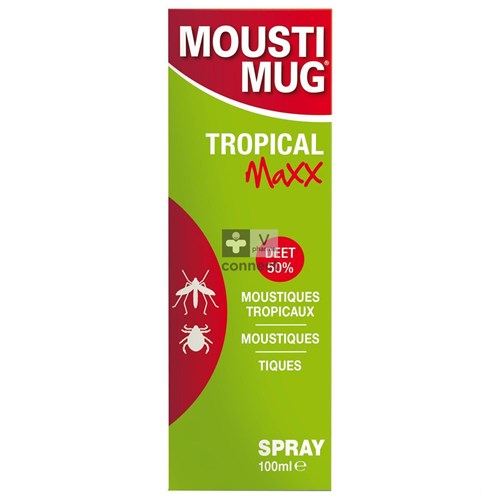 Moustimug Tropical Maxx Deet 50% Spray