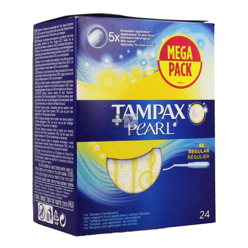 Tampax Pearl Regular 24