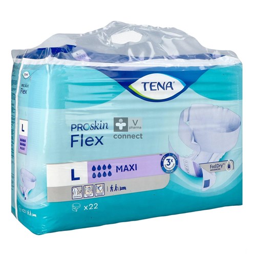 Tena Proskin Flex Maxi Large 22 Pièces