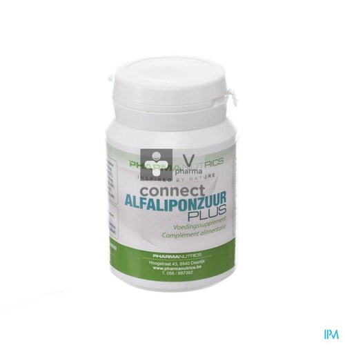 Alfa Liponzuur Plus V-caps 60 Pharmanutrics