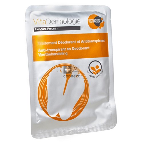 VitaDermologie Traitement Déodorant & Anti Transpirant 2 Chaussettes