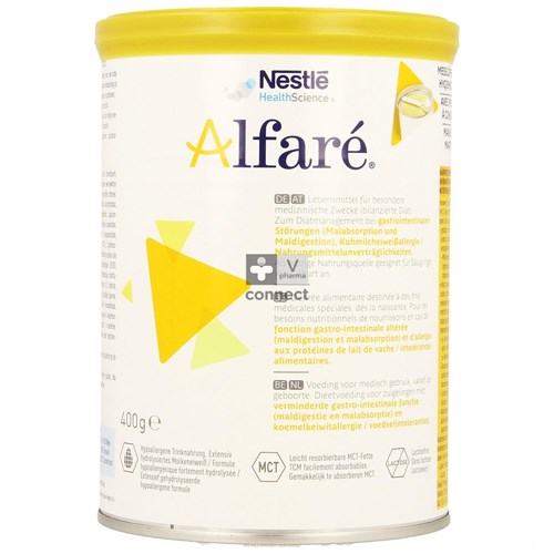 Alfare Poedermelk 400g Nf