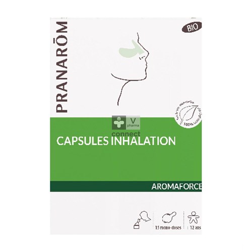 Pranarom Aromaforce Inhalation Caps 15 Nf