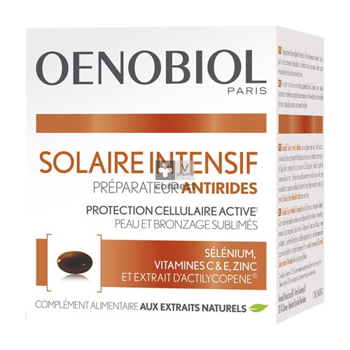 OENOBIOL SOLAIRE INTENSIF ANTI RIMPEL 30 CAPS