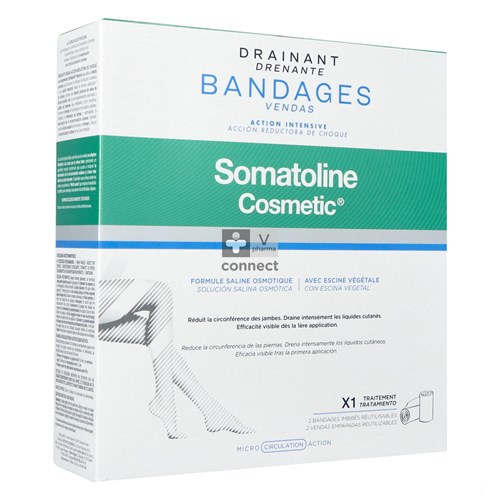 Somatoline Cosmetic Bandage Drainant Starter Kit
