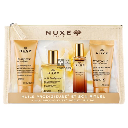 Nuxe Trousse Decouverte Prodigieuse 4 Produits