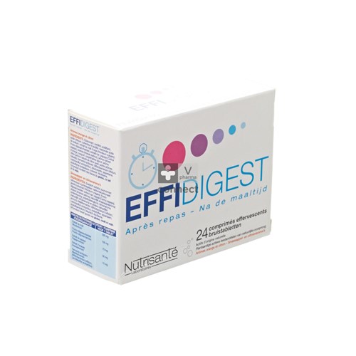 Nutrisante Effidigest 24 Comprimés Effervescents