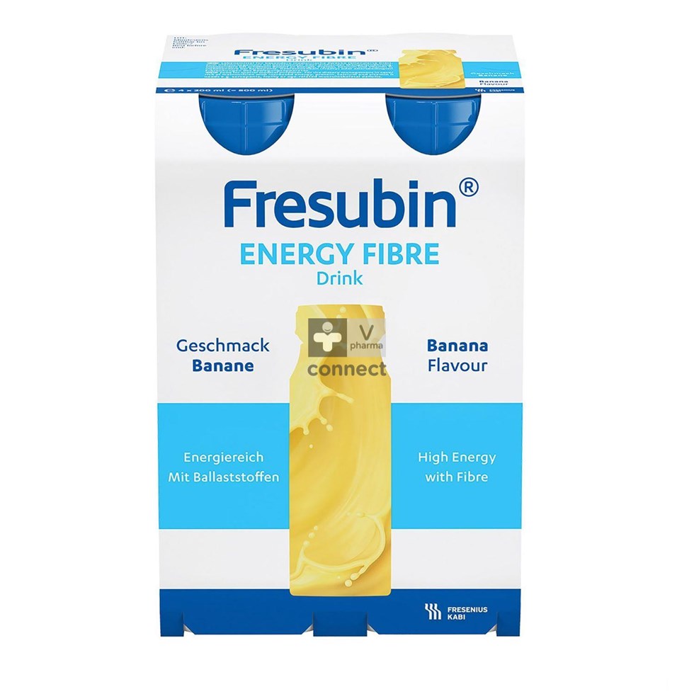 Fresubin Energy Fibre Drink 200ml Banane/banaan