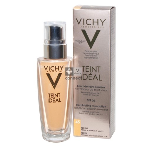 Vichy Fond de Teint Ideal 45 Doré Fluide 30 ml