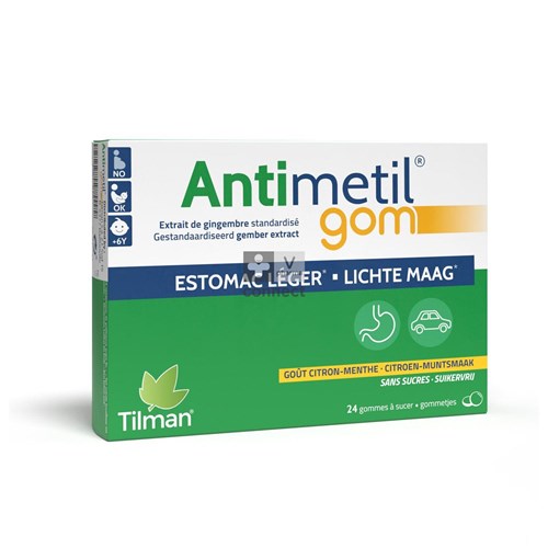 Antimetil Gom 24 gommetjes