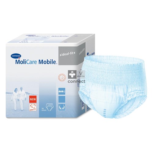 HARTMANN - MoliCare Premium Men Pad - Protection Urinaire Pour Homme 4 Gouttes Boite De 14 Pieces
