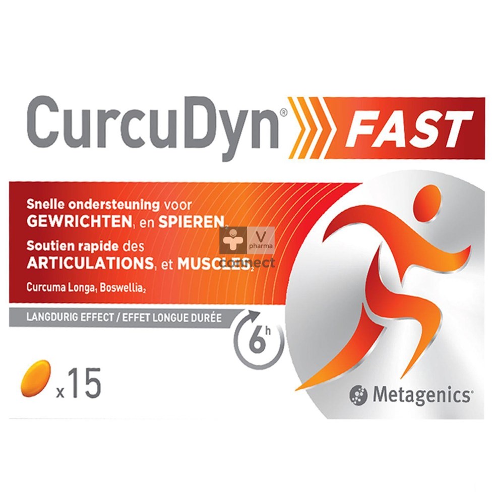 Metagenics Curcudyn Fast 15 gélules