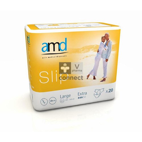 AMD Slip Large Extra Jaune 20 Pièces Ref.085.500