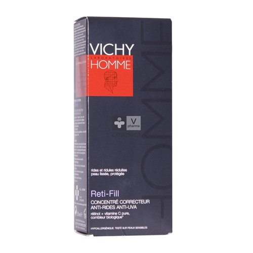 Vichy Homme Reti-Fill Anti Rides  50ml