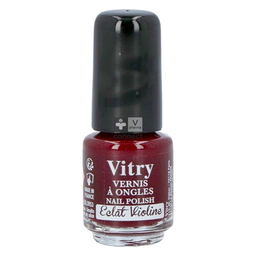 Vitry Vernis à Ongles Eclat Violine 4 ml