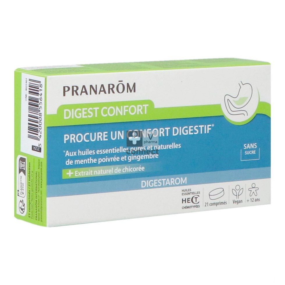 Pranarom Digest Confort 21 Comprimés