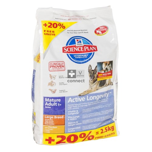 Hills Canine Mature Adult Large Breed Chicken Promo 12 + 2,5 kg Gratis