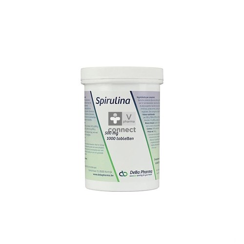 Deba Spirulina 500 mg 1000 Comprimés