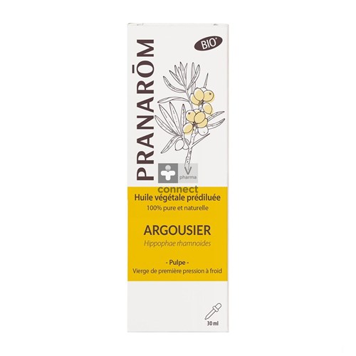 Pranarom Huiles Végétales Argousier Bio 30 ml