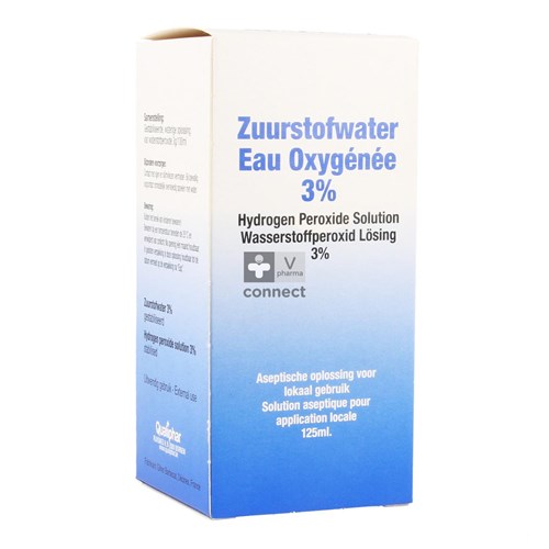 Eau Oxygénée 3% 125 ml Qualiphar