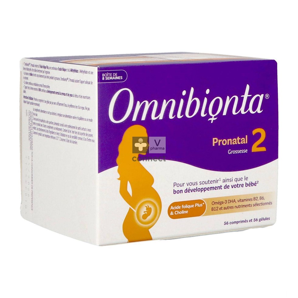 Omnibionta Pronatal 2 Zwanger 8wek Tabl 56+caps 56