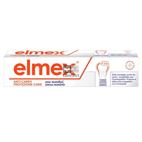 ELMEX® MENTHOLVRIJ TANDPASTA TUBE 75ML