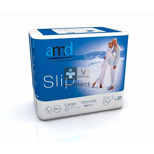 AMD Slip Large Normal Bleu 20 Pièces Ref.073.500