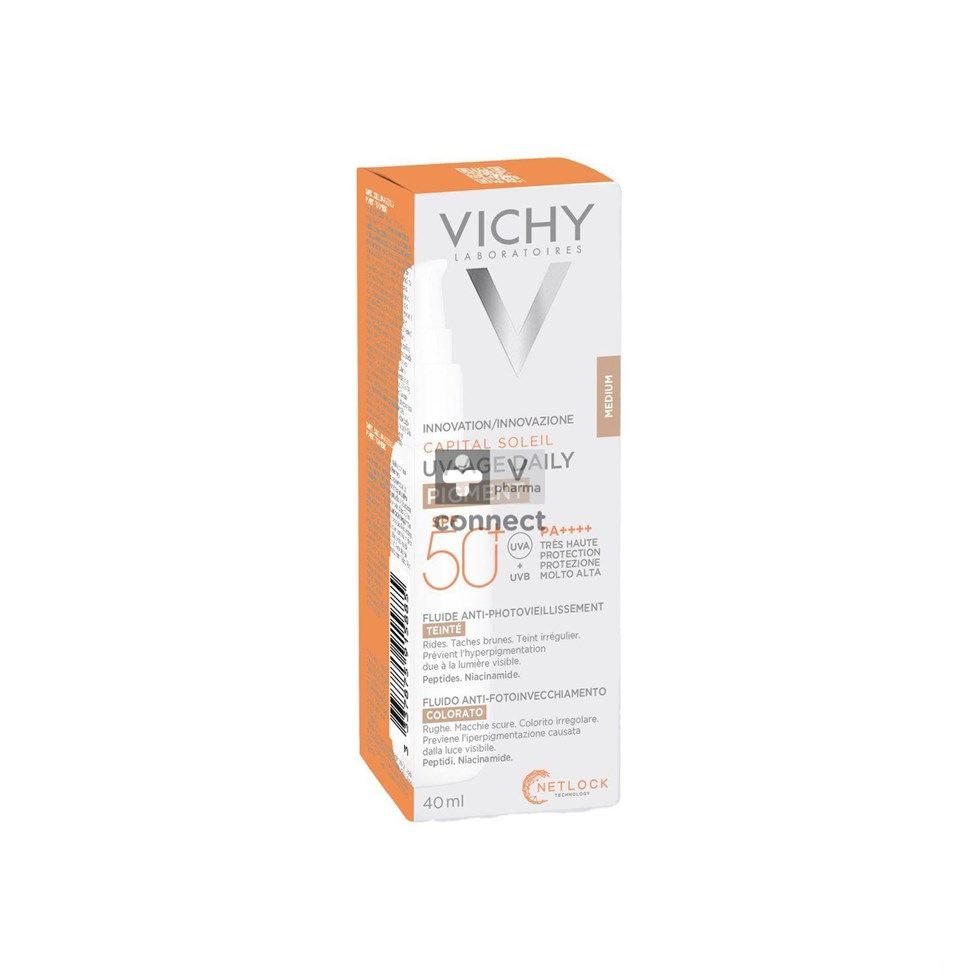 Vichy Solaire Uv-Age Teinte Medium Spf50+ 40 ml