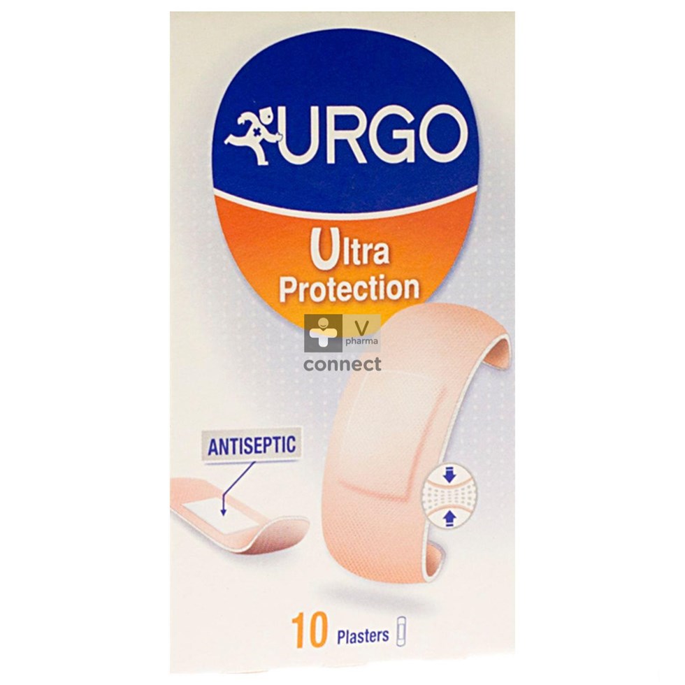 Urgo Ultra Bescherming Pleister 20x72mm 10