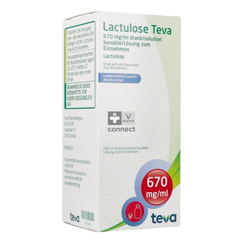 Lactulose Teva 500 ml