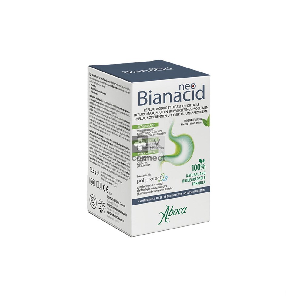 Aboca Neobianacid 45 Compimés À Sucer