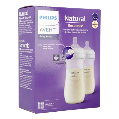 Philips Avent Natural 3.0 Zuigfles Duo 2x330ml