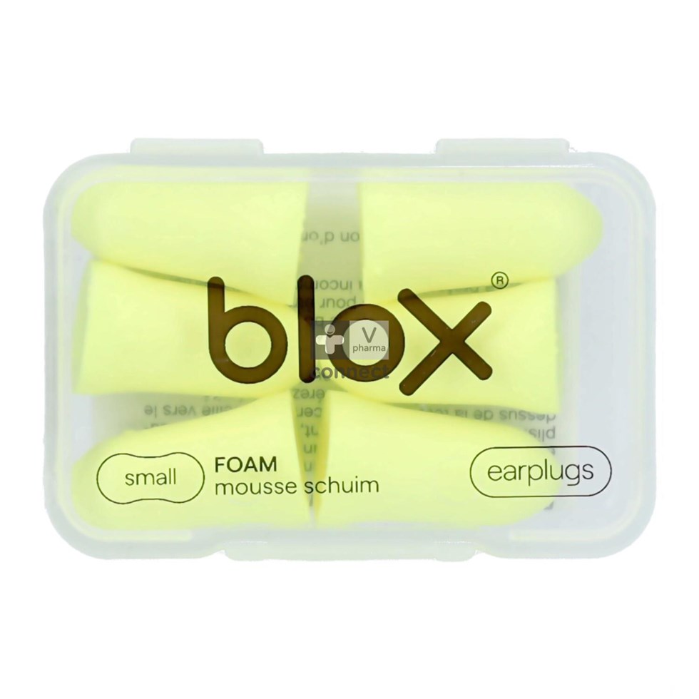 Blox Schuim Small Geel Oordoppen 3 Paar