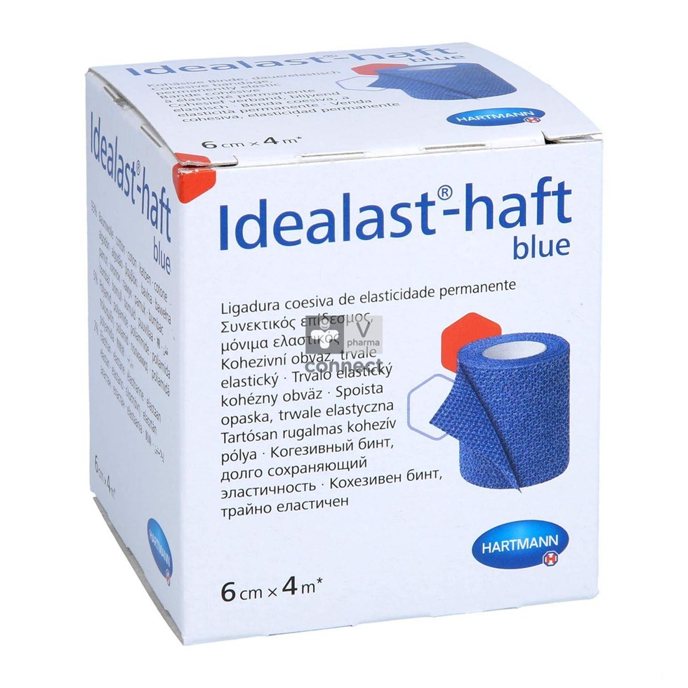 Idealast Haft Color Bleu 6 cm x 4 m 1 Pièce