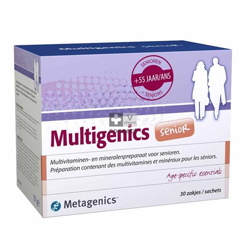 Metagenics Multigenics Senior 30 zakjes