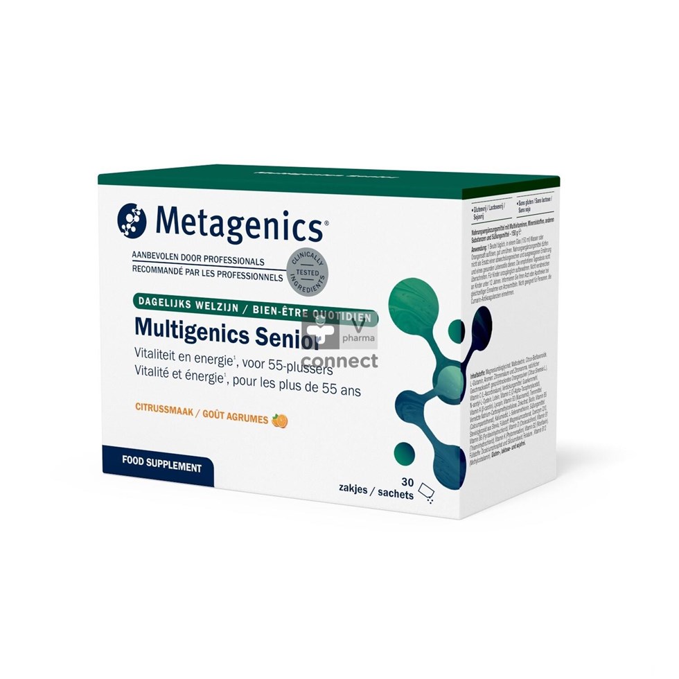 Metagenics Multigenics Senior 30 zakjes