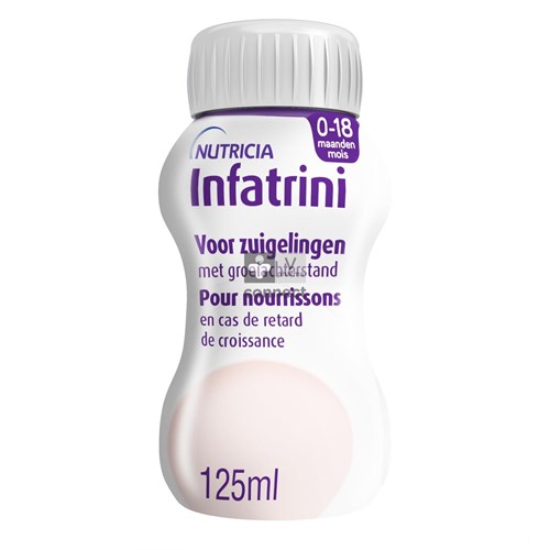 Infatrini 0-18m Voor Zuigelingen Met Groeiachterstand Flessen 24x125ml